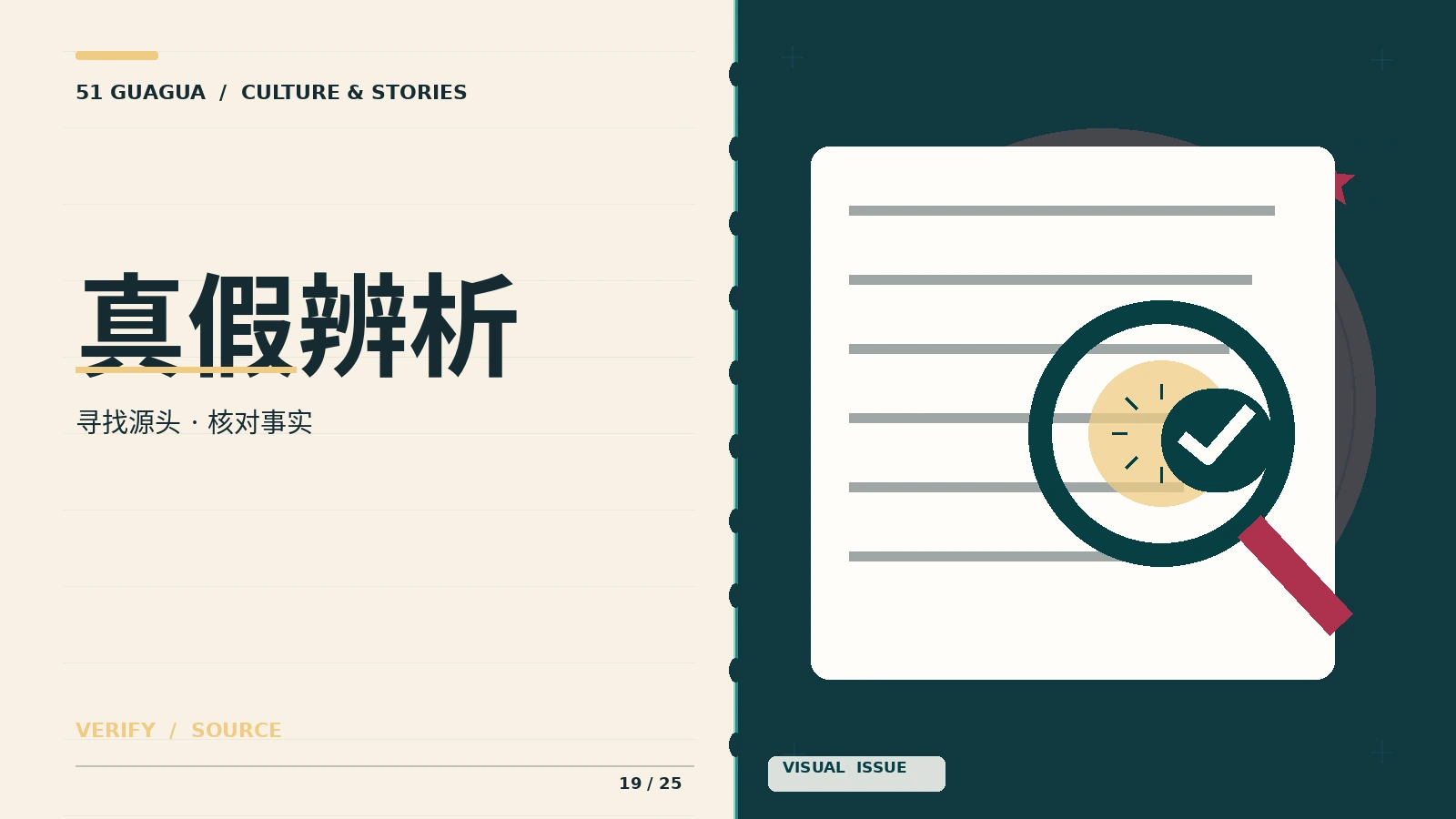 真假辨析公开信息核验